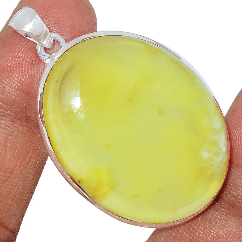 1.7" Australian Prehnite Pendants - LTCP181