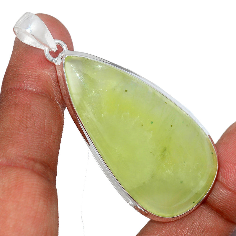 2.5" Australian Prehnite Pendants - LTCP203