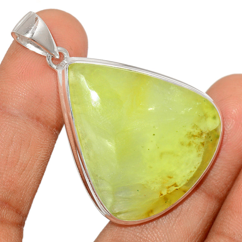 2" Australian Prehnite Pendants - LTCP210