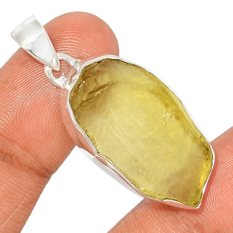 1.6" Lemon Topaz Rough Pendants - LTRP114