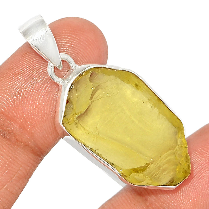 1.6" Lemon Topaz Rough Pendants - LTRP115