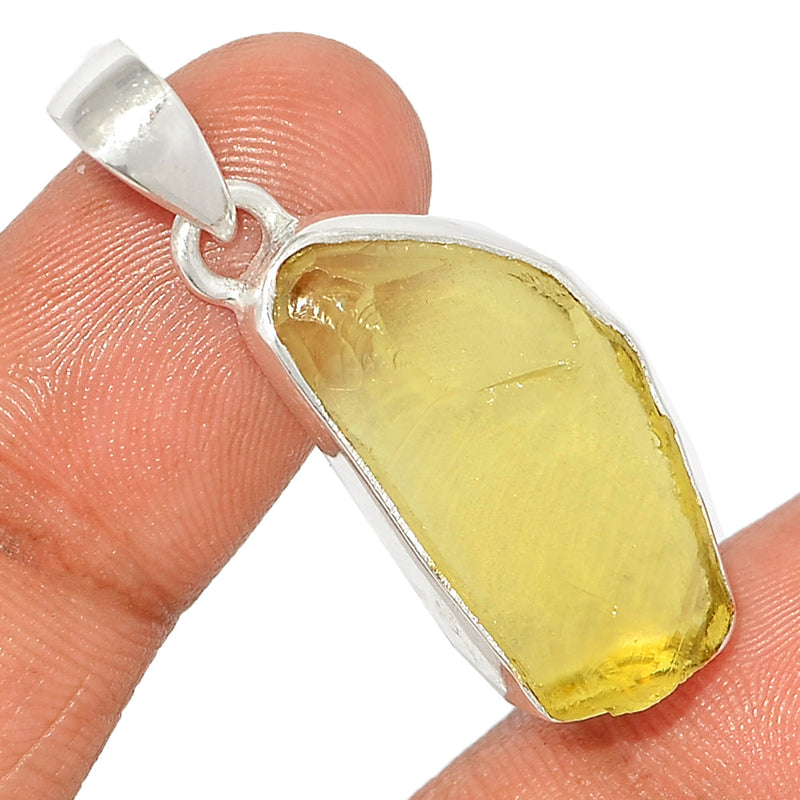 1.5" Lemon Topaz Rough Pendants - LTRP120