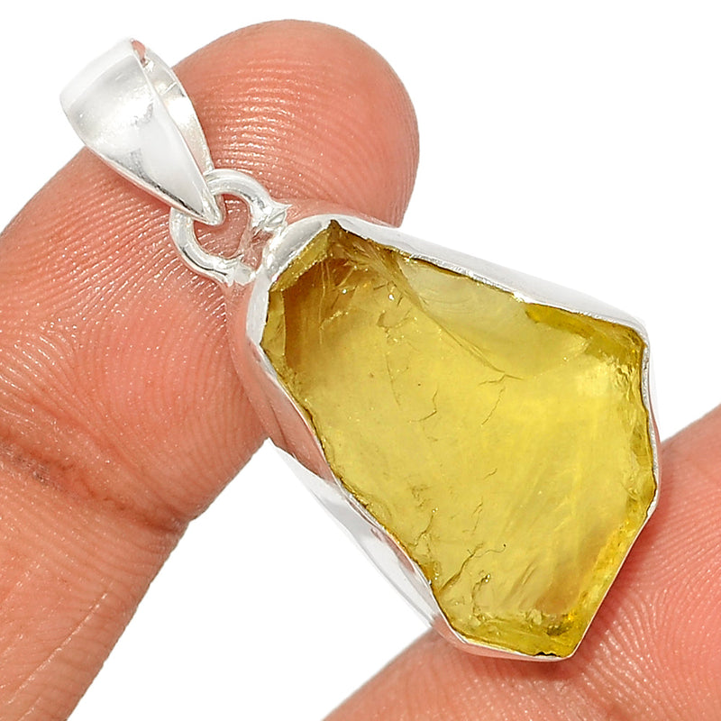 1.5" Lemon Topaz Rough Pendants - LTRP121