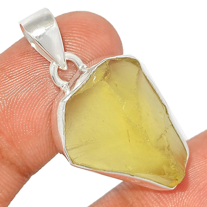 1.3" Lemon Topaz Rough Pendants - LTRP130