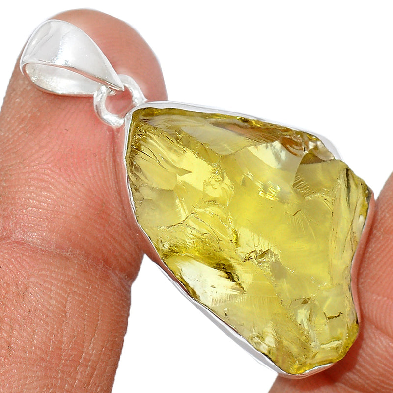 1.5" Lemon Topaz Rough Pendants - LTRP64