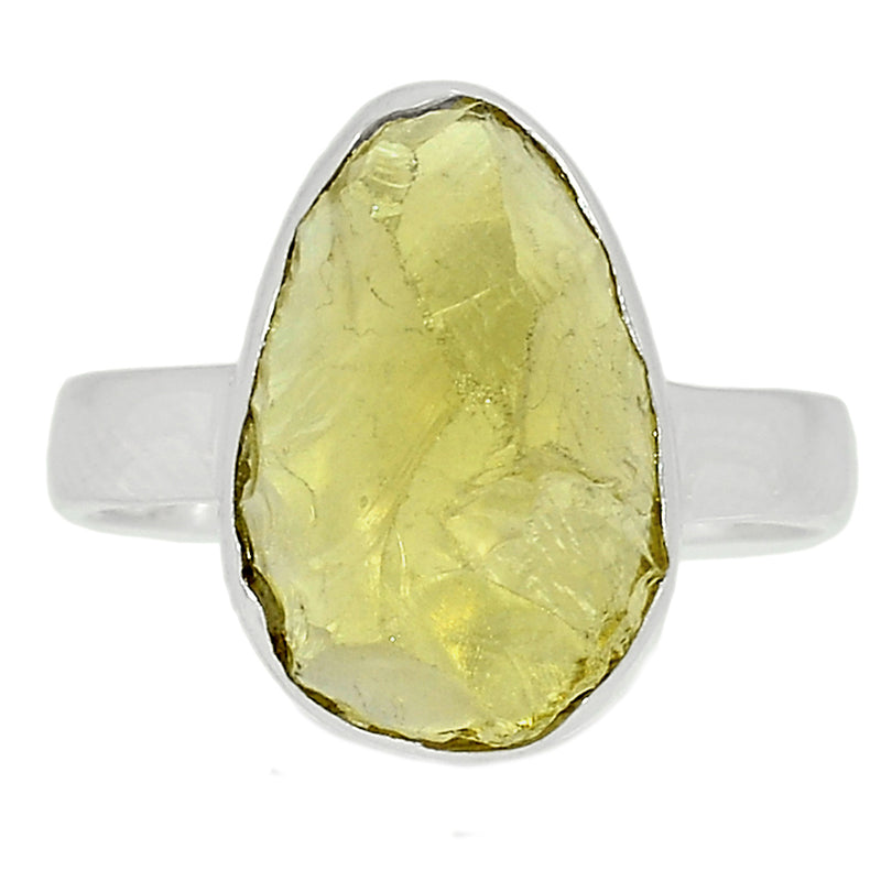 Lemon Topaz Rough Ring - LTRR103