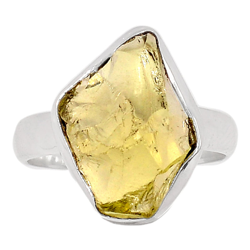 Lemon Topaz Rough Ring - LTRR64