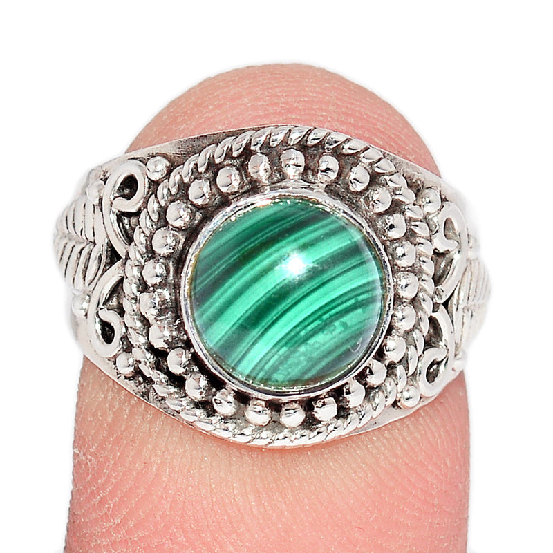 Fine Filigree - Malachite Ring - MALR1924