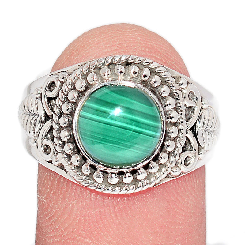 Fine Filigree - Malachite Ring - MALR1925