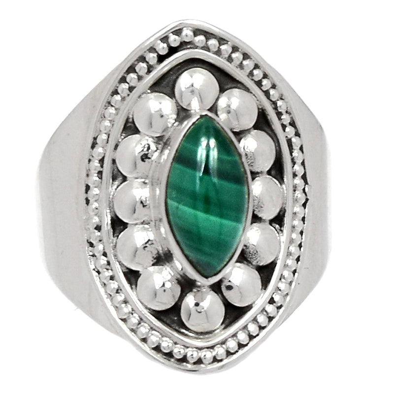 Fine Filigree - Malachite Ring - MALR2091