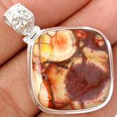 1.5" Mexican Bird Eye Pendants - MBEP189