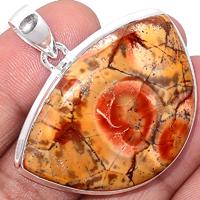 1.7" Mexican Bird Eye Pendants - MBEP577