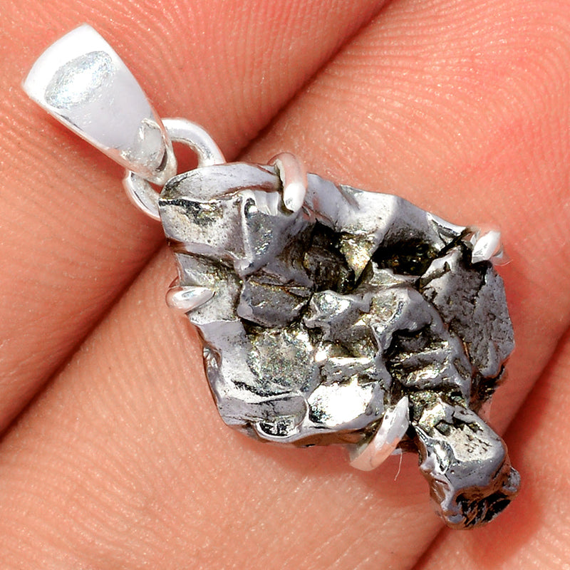 1.1" Claw - Meteorite Campo Del Cielo Pendants - MCDP1950