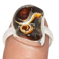Mexican Fire Agate Ring-MFAR336
