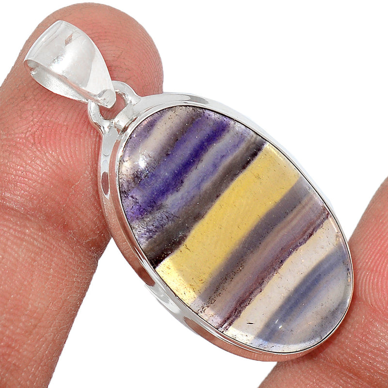 1.6" Rainbow Fluorite Pendants - MFCP1482