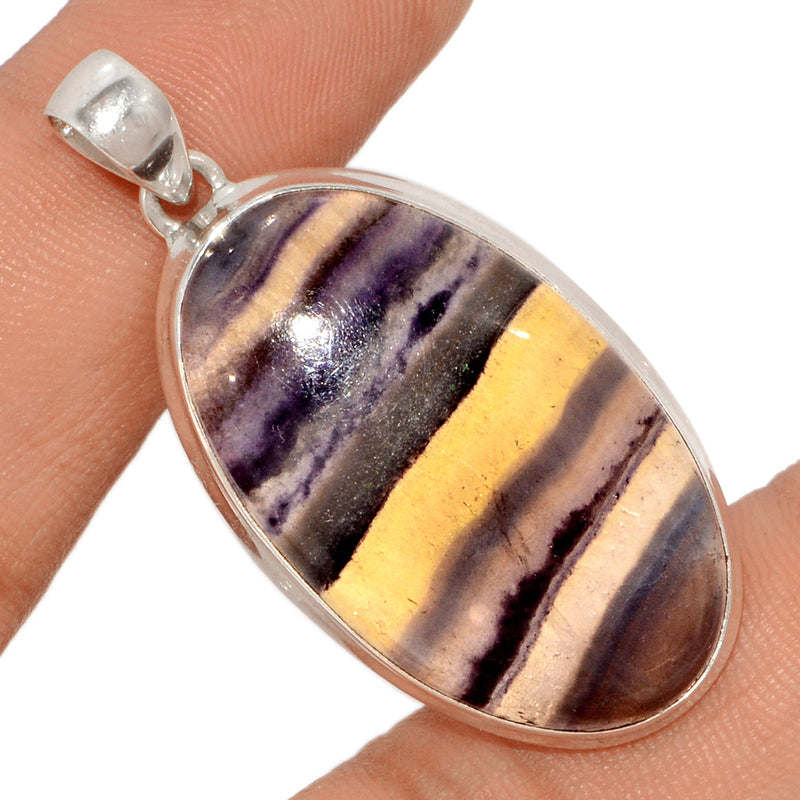 1.8" Rainbow Fluorite Pendants - MFCP1567