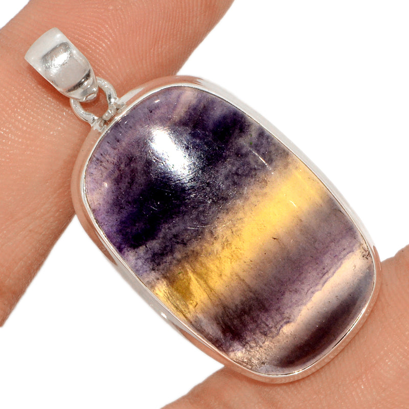 1.8" Rainbow Fluorite Pendants - MFCP1582