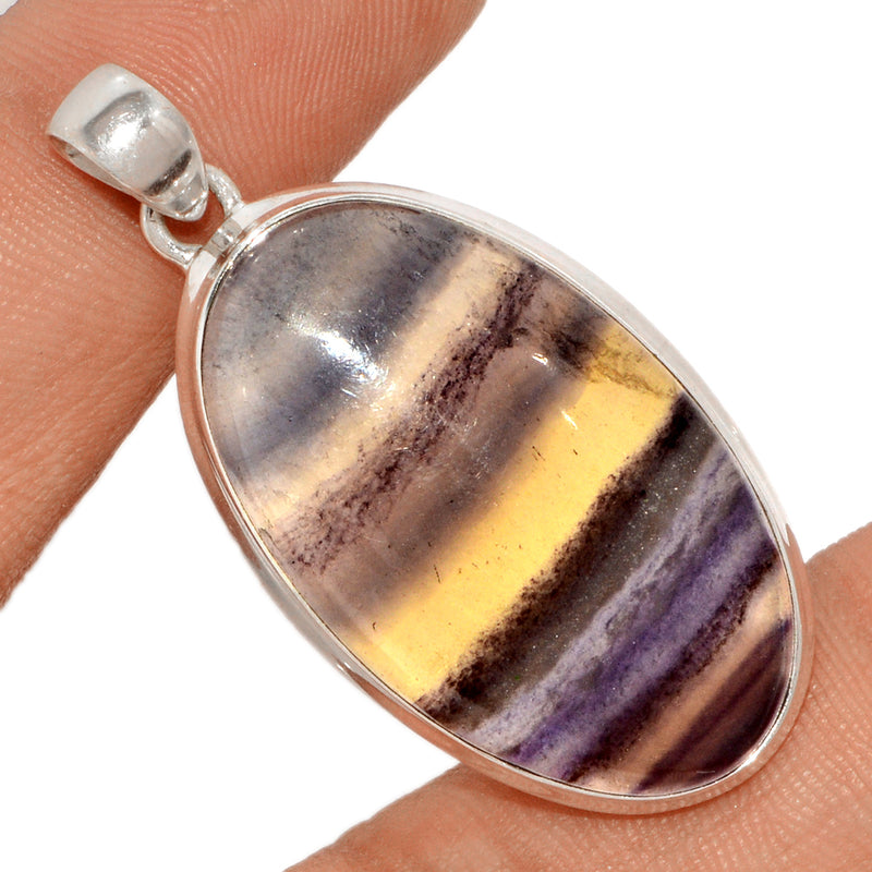 1.8" Rainbow Fluorite Pendants - MFCP1596
