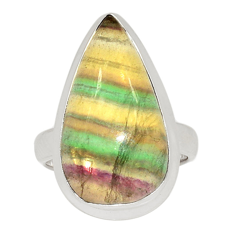 Rainbow Fluorite Ring - MFCR749