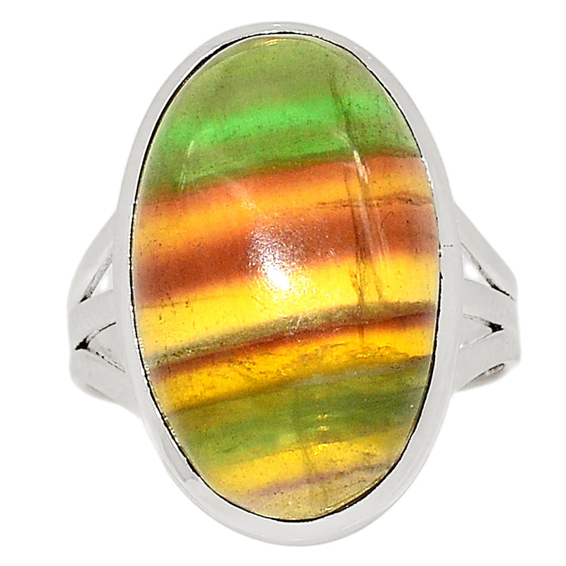 Rainbow Fluorite Ring - MFCR750