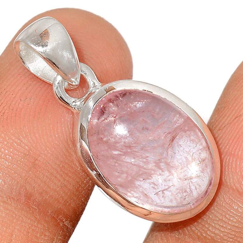 1.1" Morganite Cabochon Pendants - MGCP118