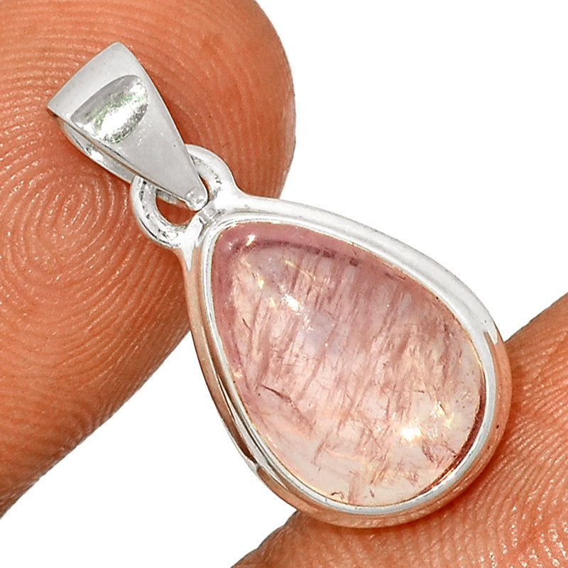 1" Morganite Cabochon Pendants - MGCP75