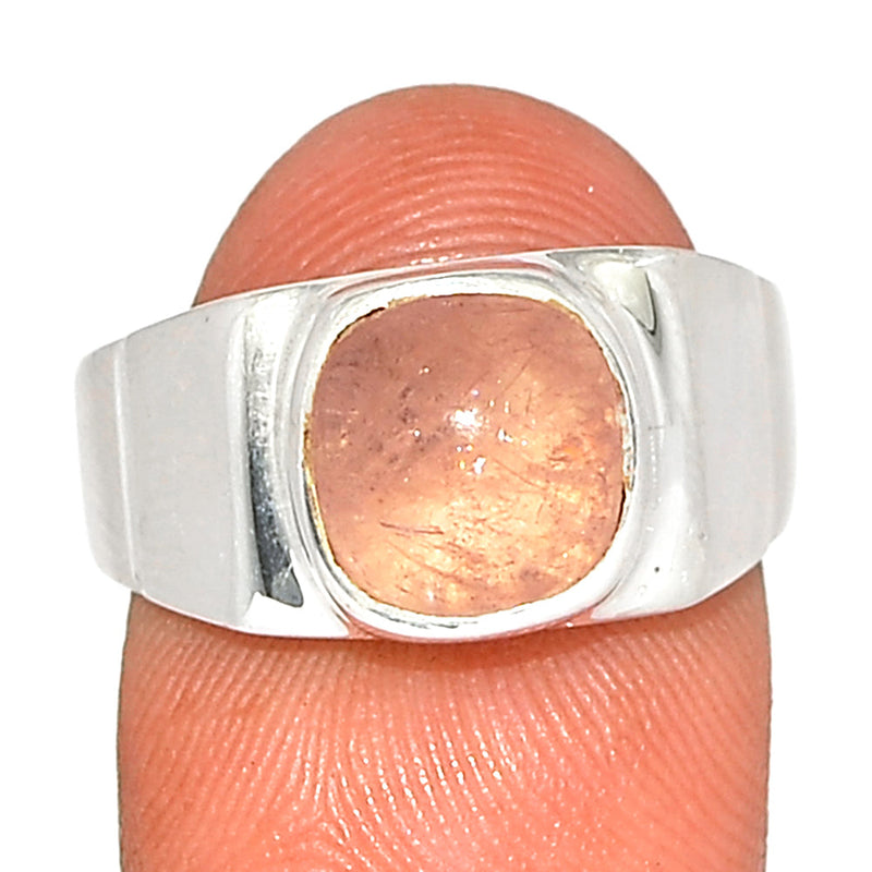 Solid - Moragnite Cabochon Ring - MGCR329