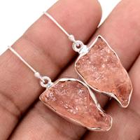 Morganite Rough Earring - MGNE108