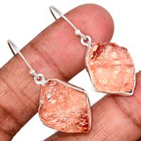 Morganite Rough Earring - MGNE139