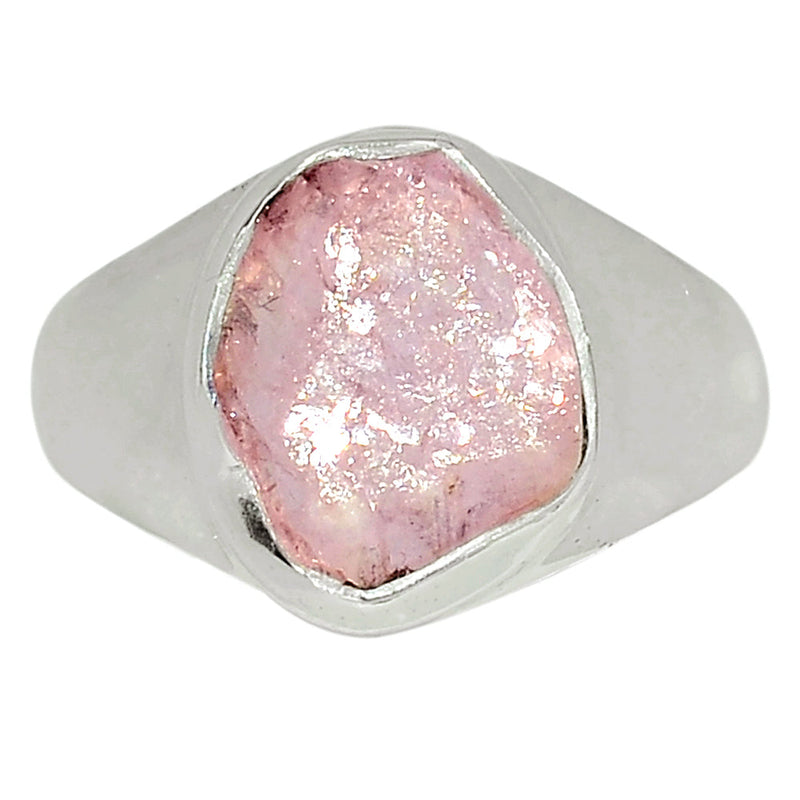 Solid - Morganite Rough Ring - MGNR727