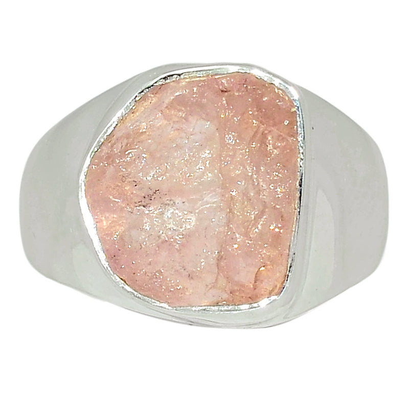 Solid - Morganite Rough Ring - MGNR733