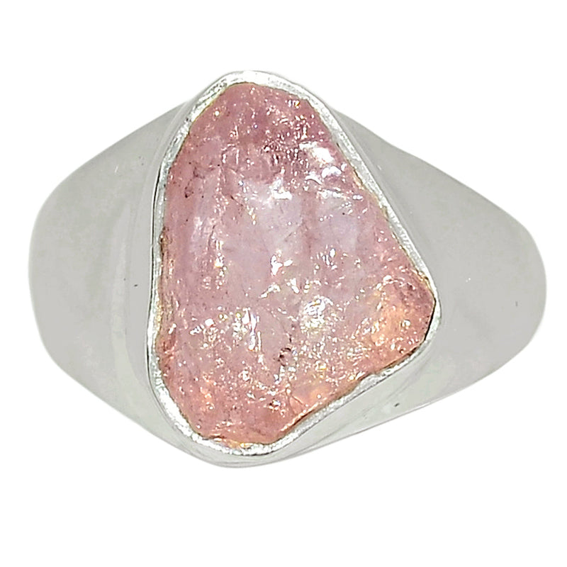 Solid - Morganite Rough Ring - MGNR734