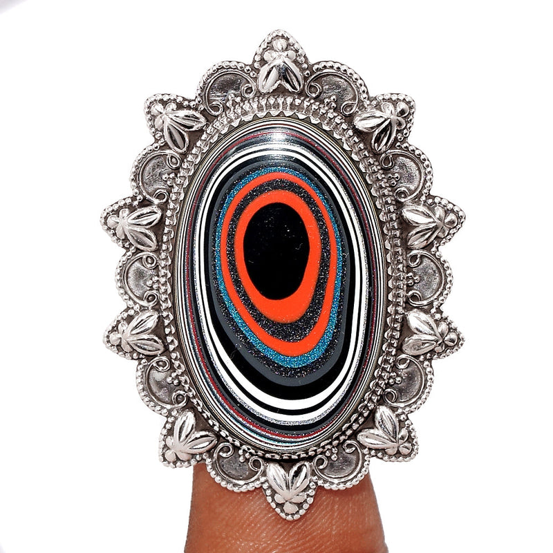 Jumbo - Fordite Detroite Agate Ring - MIXR596  Weight 20.6g