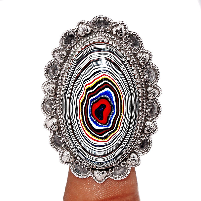 Jumbo - Fordite Detroite Agate Ring - MIXR599  Weight 20.7g