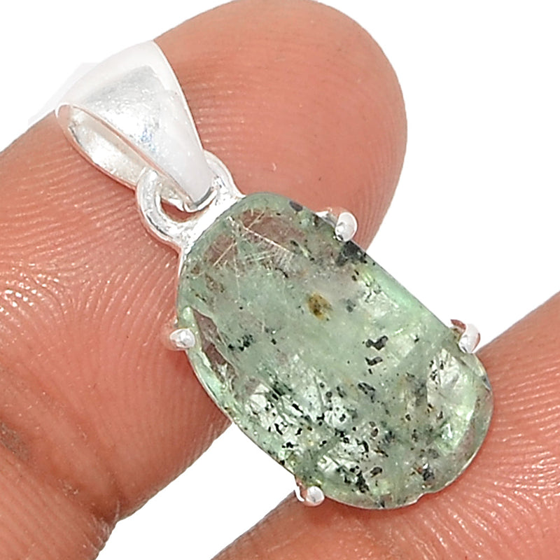 1.1" Claw - Moss Teal Kyanite Pendants - MKCP83