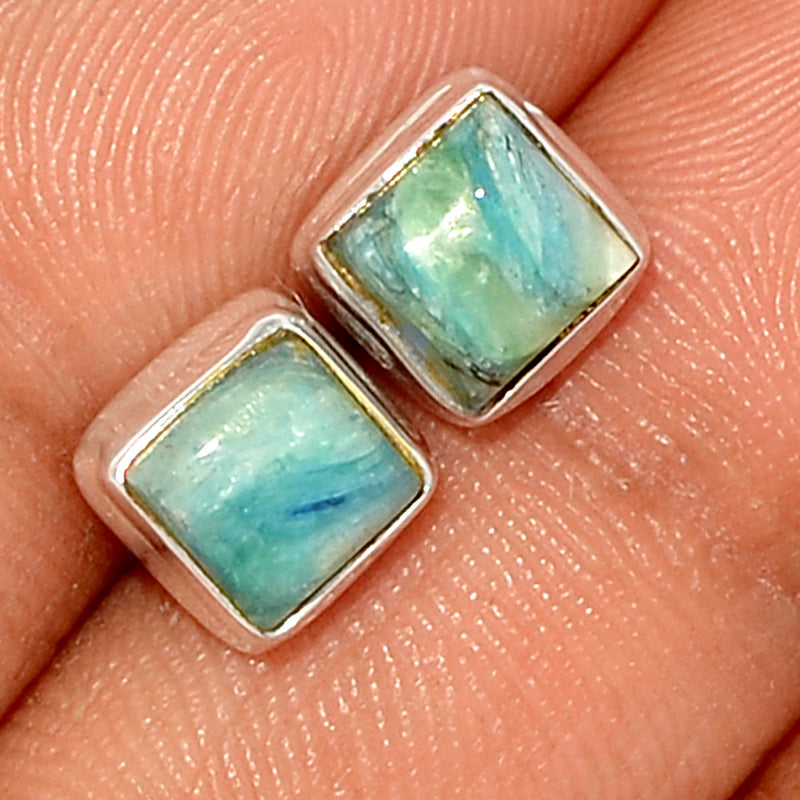 Mermaid Kyanite Studs - MKTS11
