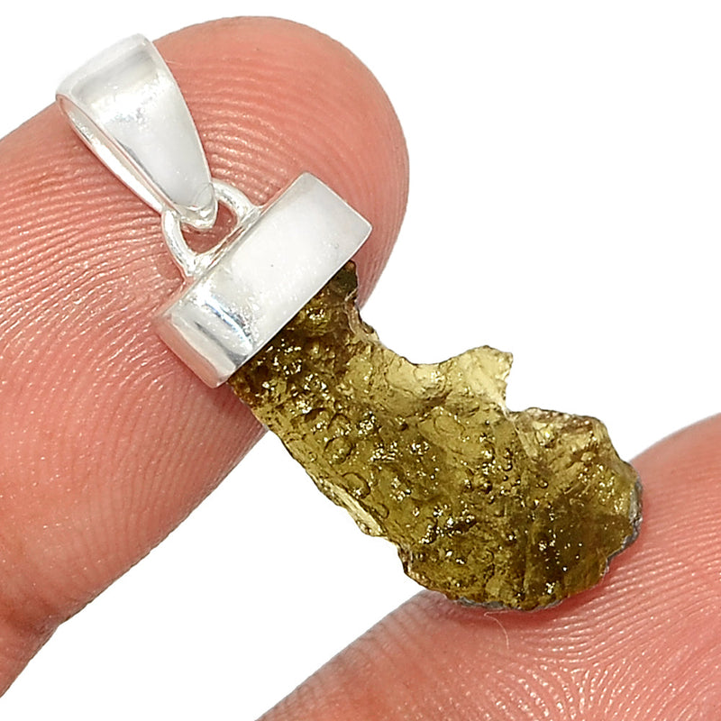 1.2" Moldavite Pendants - MLDP143