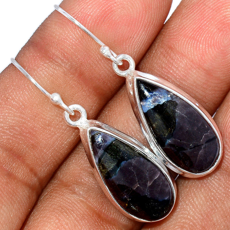 1.5" Mystic Merlinite Crystal Earrings - MMCE114