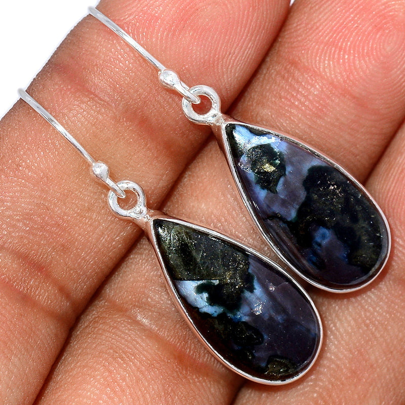1.5" Mystic Merlinite Crystal Earrings - MMCE116