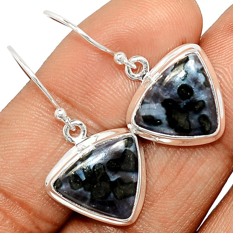 1.2" Mystic Merlinite Crystal Earrings - MMCE31