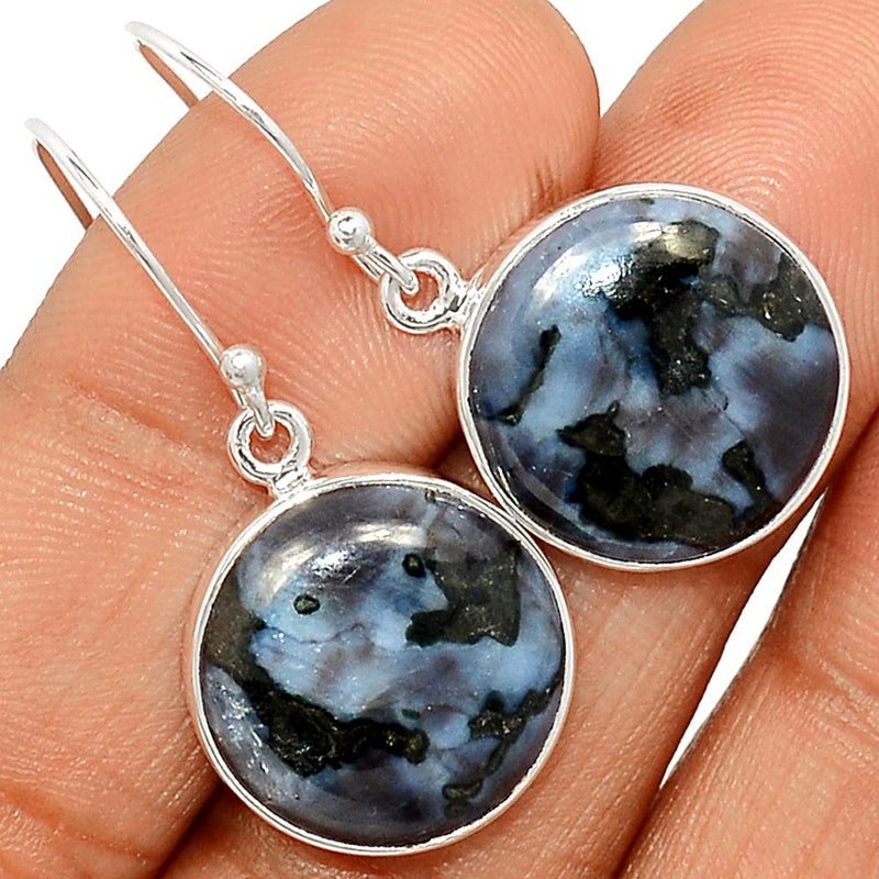 1.3" Mystic Merlinite Crystal Earrings - MMCE34