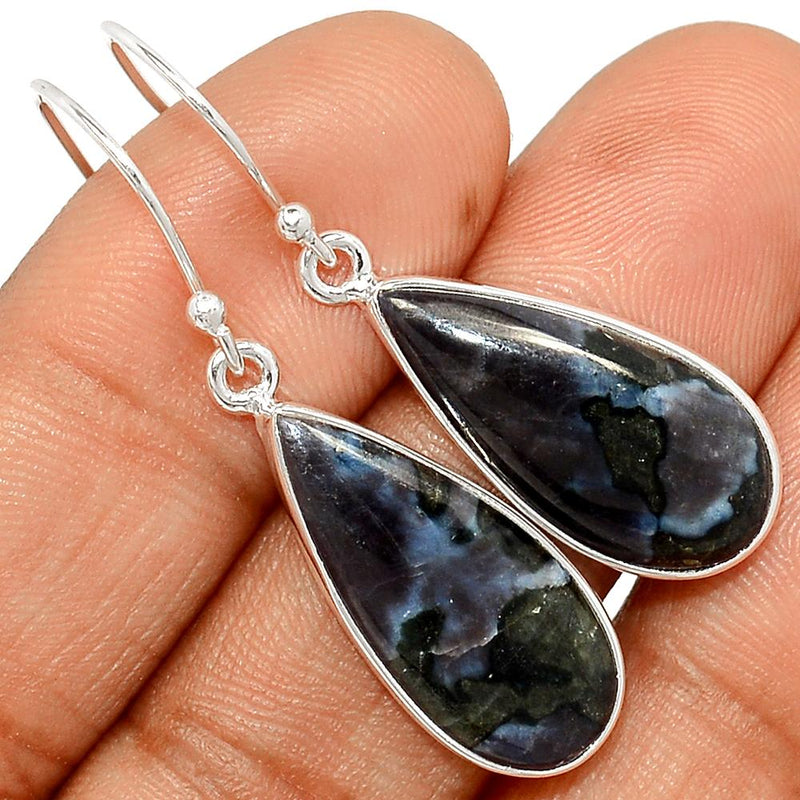 1.5" Mystic Merlinite Crystal Earrings - MMCE36