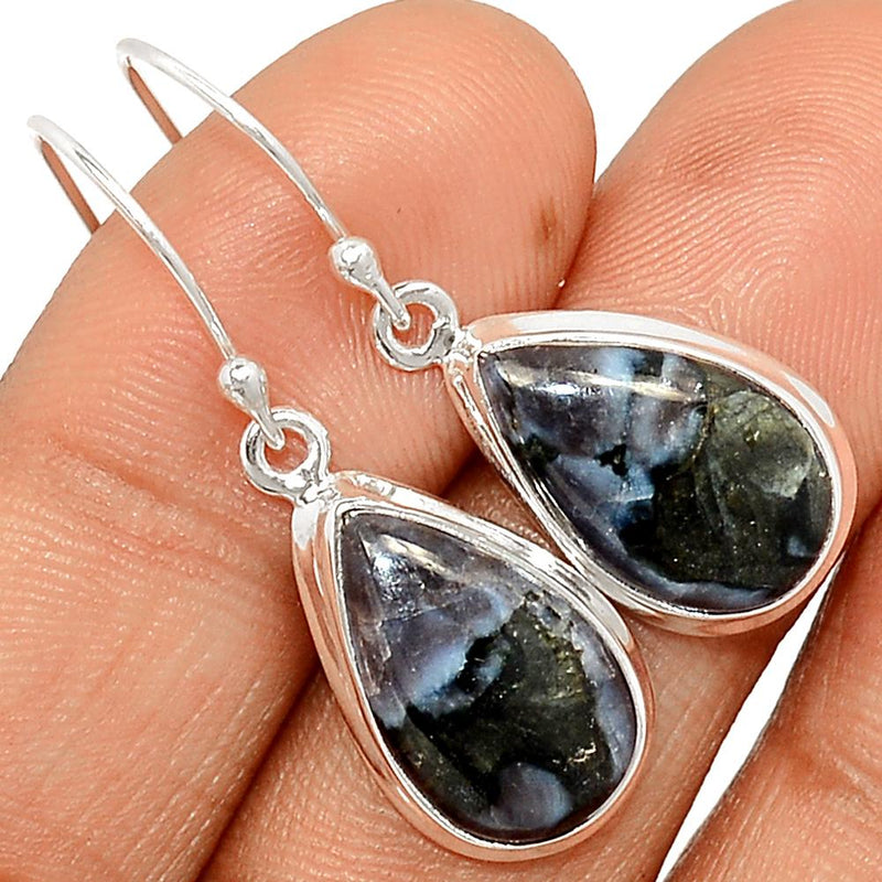 1.3" Mystic Merlinite Crystal Earrings - MMCE39