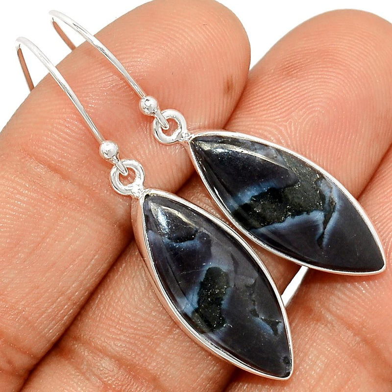 1.6" Mystic Merlinite Crystal Earrings - MMCE43