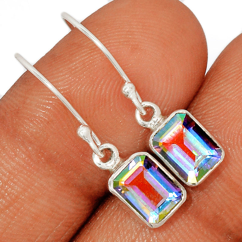 1.1" Mercury Mystic Topaz Earrings - MMTE43