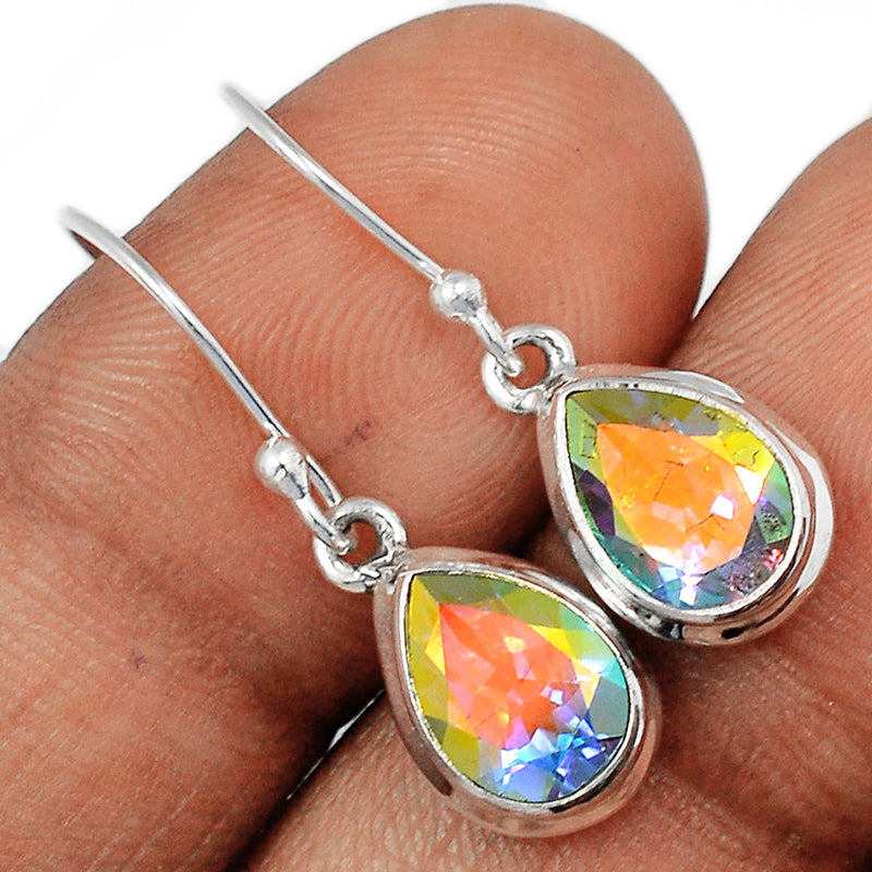 1.1" Mercury Mystic Topaz Earrings - MMTE50