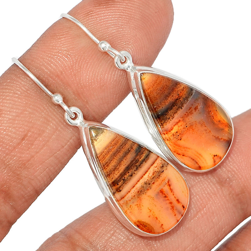 1.6" Montana Agate Earrings - MNTE323