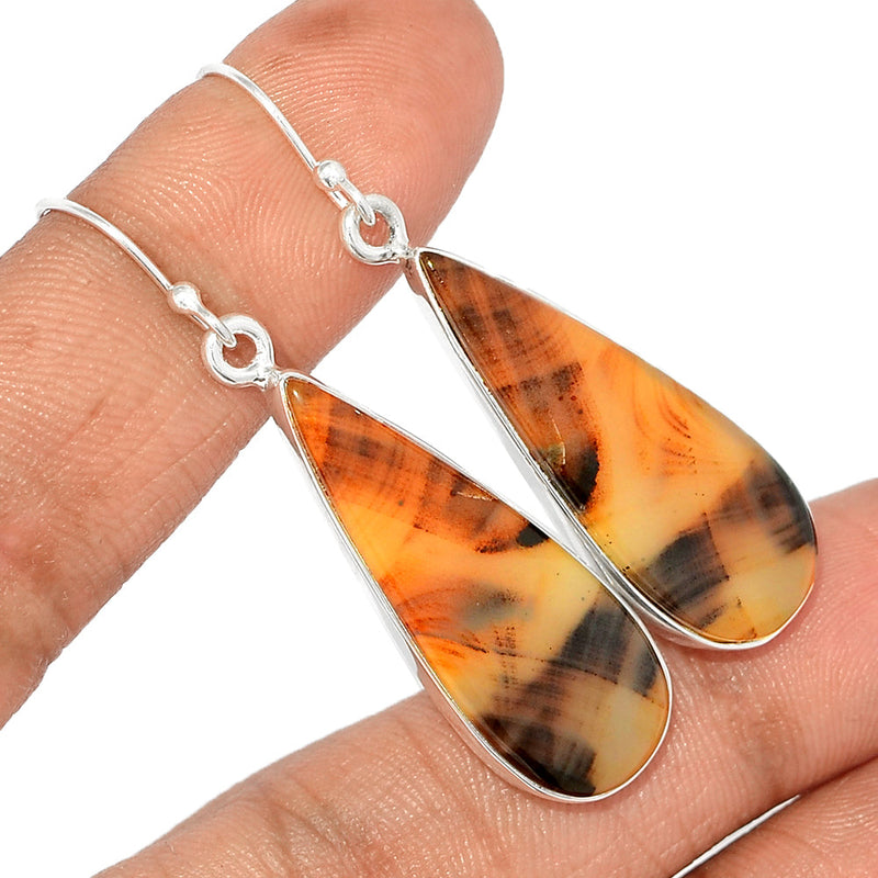 2" Montana Agate Earrings - MNTE350