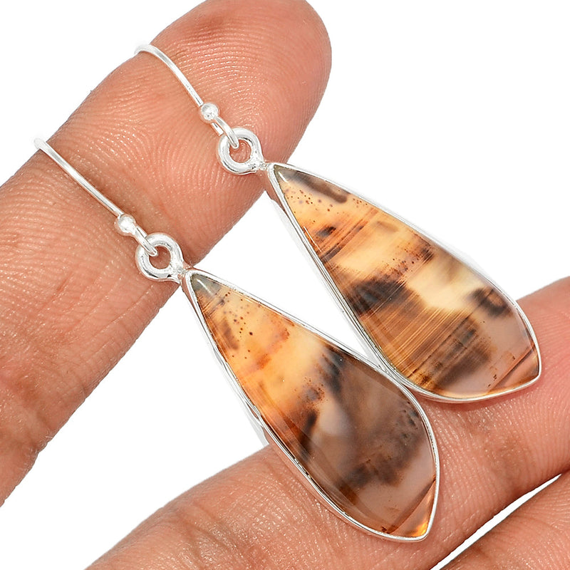 2" Montana Agate Earrings - MNTE356