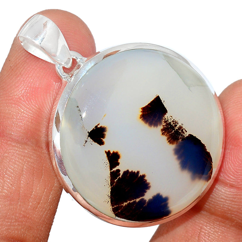 1.7" Montana Agate Pendants - MNTP1002